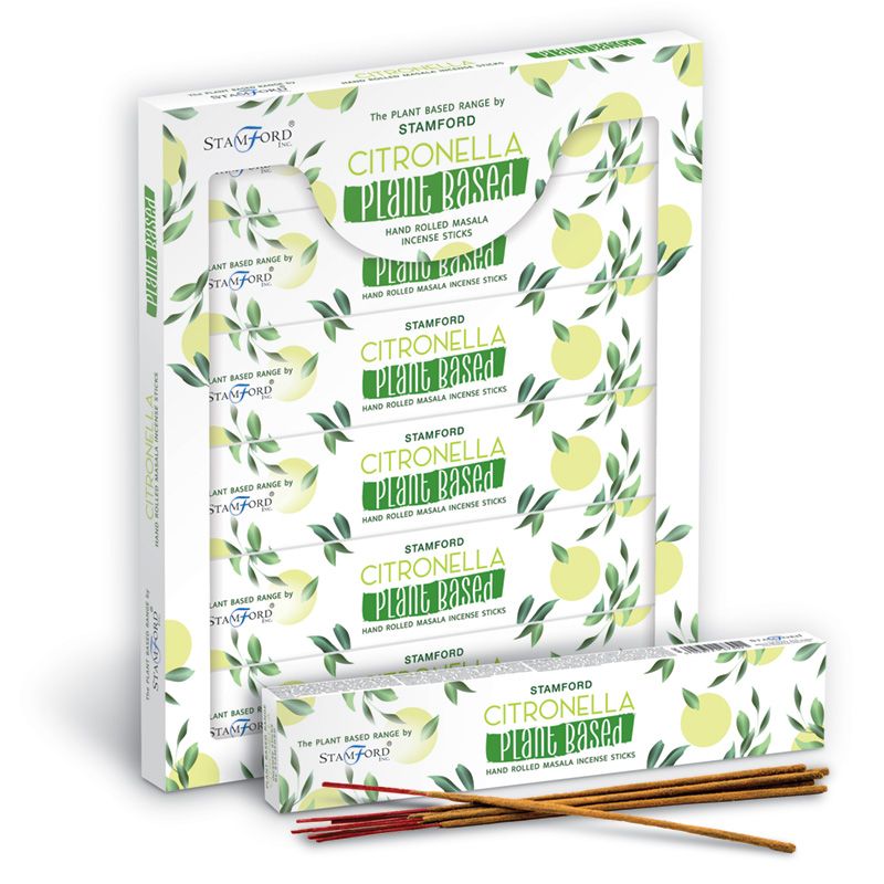 3 x Herbal Masala Räucherstäbchenboxen – Citronella