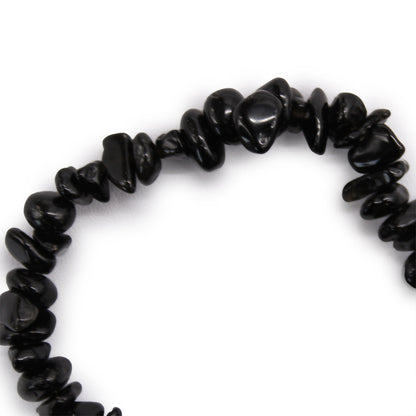 Edelsteinfragmente Armband - Schwarzer Achat