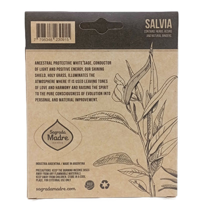 Pastillas de Incienso en Resina X 4 Salvia Blanca