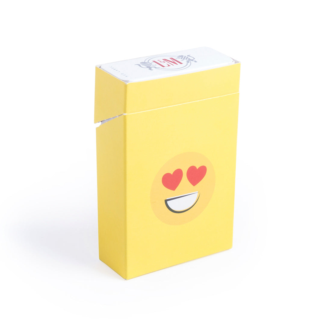 Funda Cajetilla Tabaco Emoji Cartón Brillo