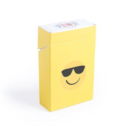 Funda Cajetilla Tabaco Emoji Cartón Brillo