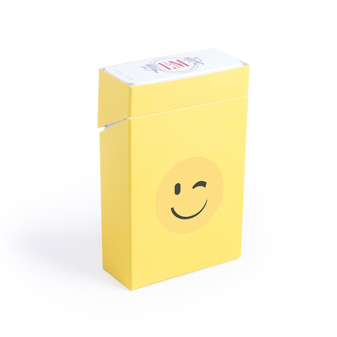 Funda Cajetilla Tabaco Emoji Cartón Brillo