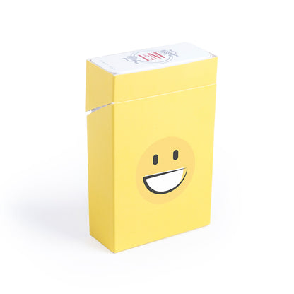 Funda Cajetilla Tabaco Emoji Cartón Brillo