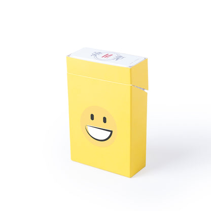 Funda Cajetilla Tabaco Emoji Cartón Brillo