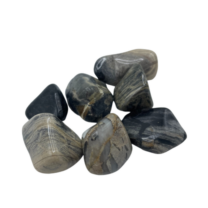 Piedras Naturales XL - Jaspe Plateado