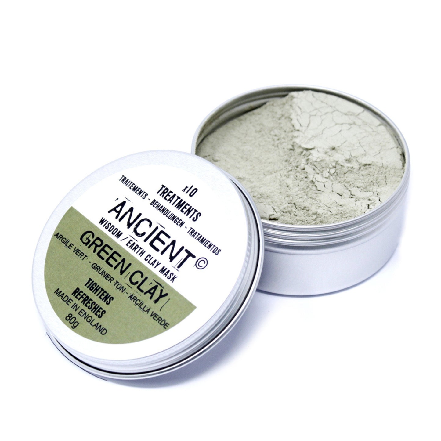 Grüne Tonmaske 80g