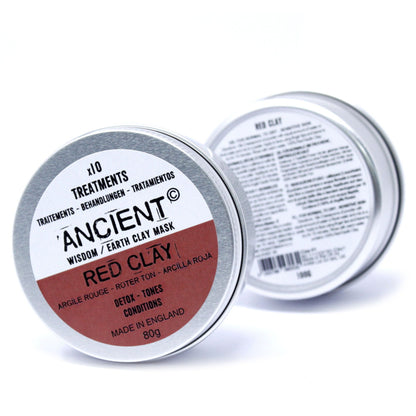 Mascarilla de Arcilla Roja 80g