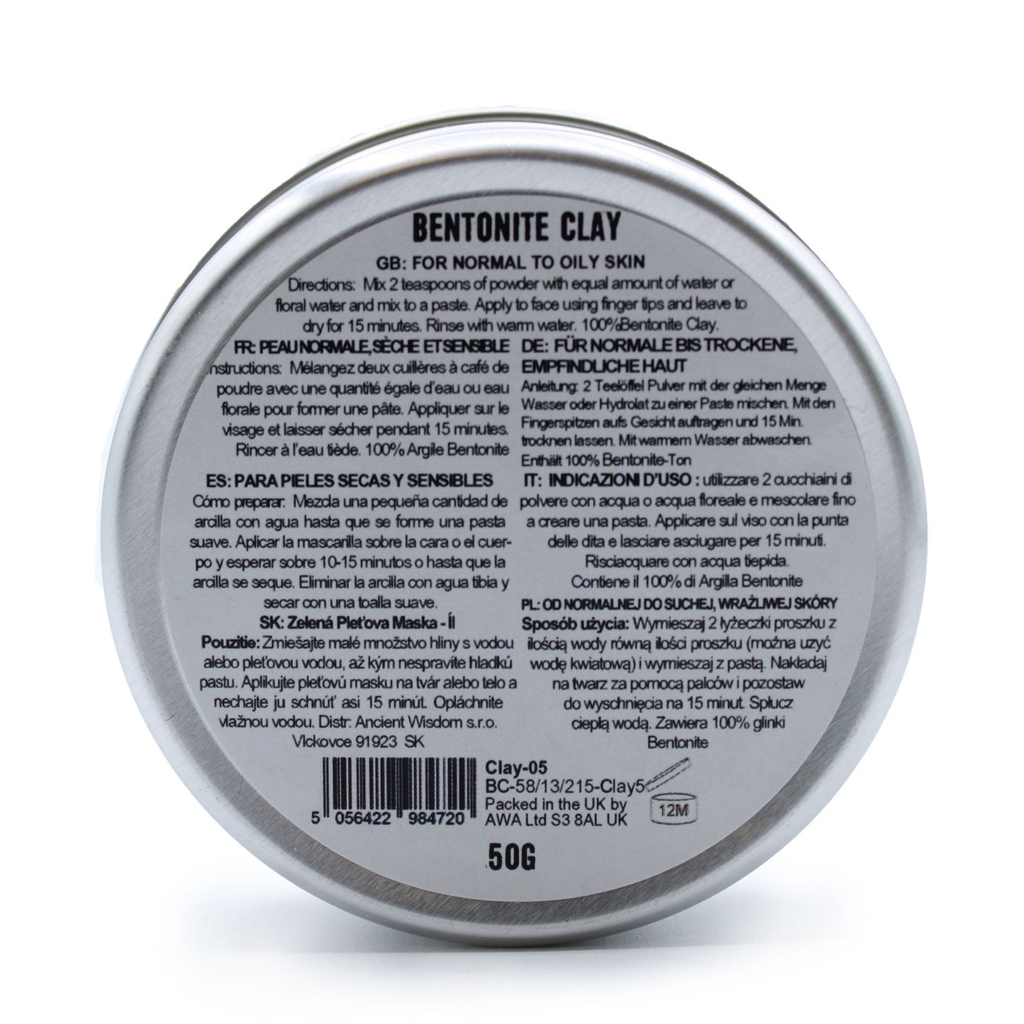Bentonit-Ton 80g