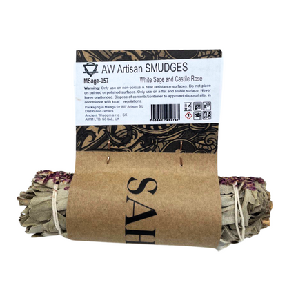 Atado de Hierba - Salvia Blanca y Rosa de Castilla