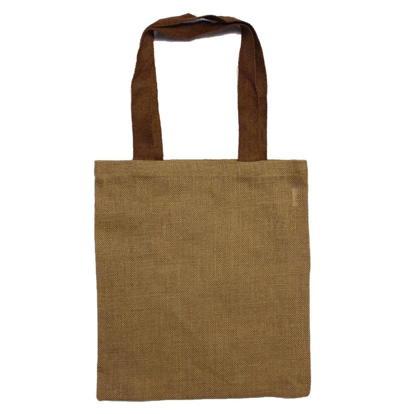 Große Jutetasche - 5 farbige Griffe