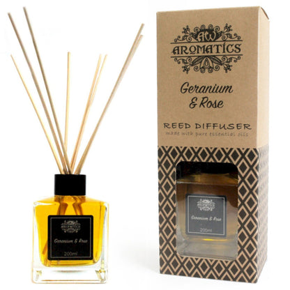 Difusor de Varillas Geranio y Rosa