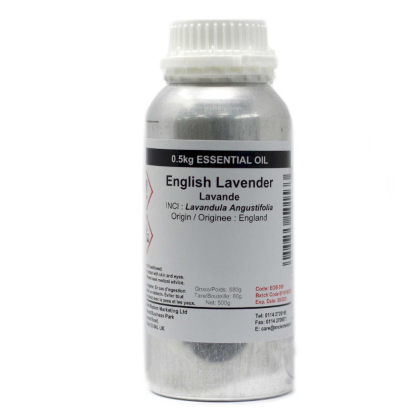 Huile essentielle de lavande anglaise 0,5 kg