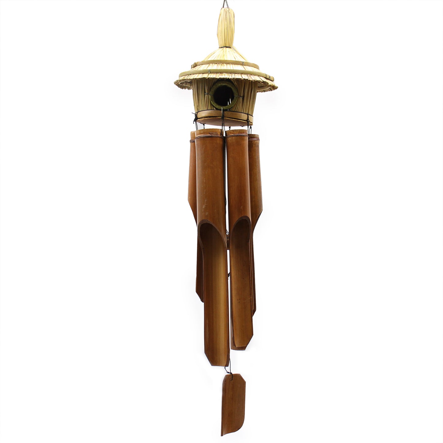 Runder Vogelhäuschen mit Glocken 56x20cm