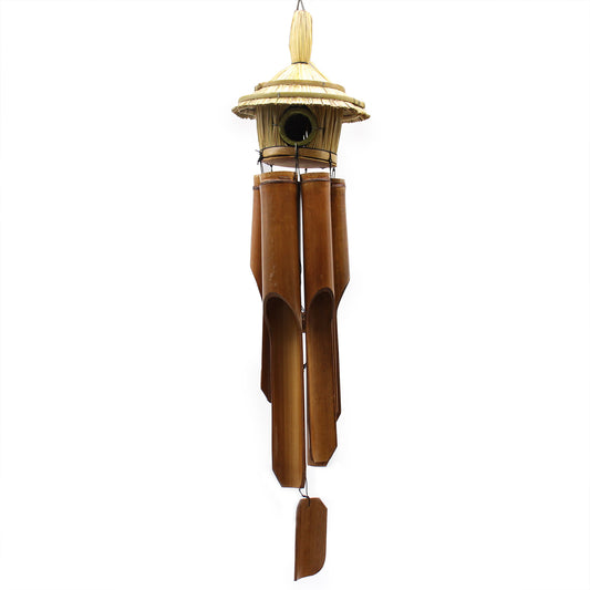 Runder Vogelhäuschen mit Glocken 56x20cm
