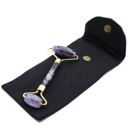 Edelsteinroller für das Gesicht - Amethyst