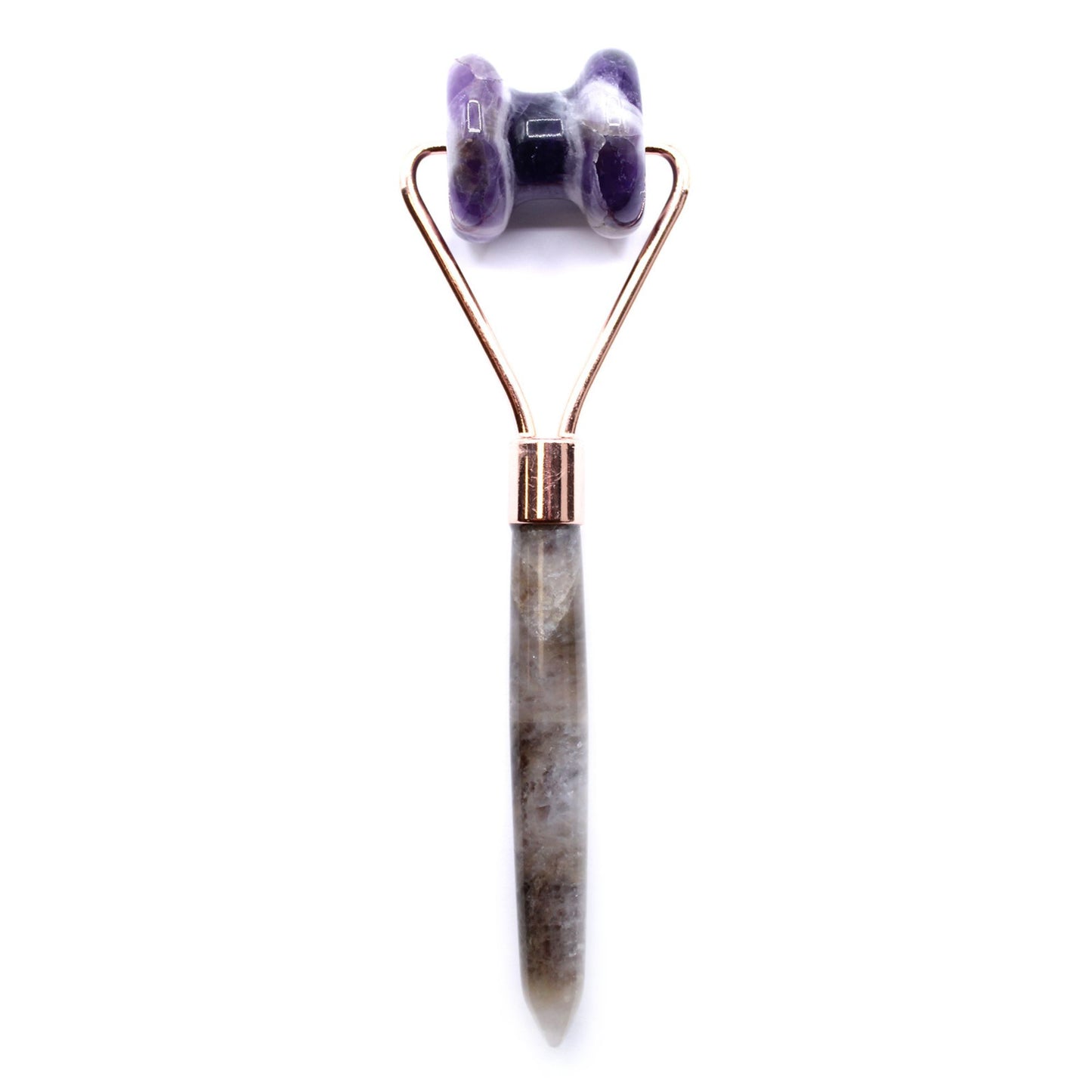 Edelstein-Gesichtsroller - Amethyst