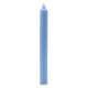 10 x Velas a granel de color sólido - Azul marino rústico - Paquete de 10