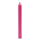 10 x Velas a Granel de Color Sólido - Rosa Profundo Rústico - Paquete de 10