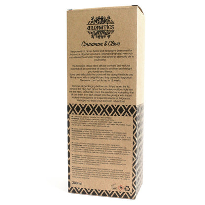 Difusor de Varillas Canela y Clavo