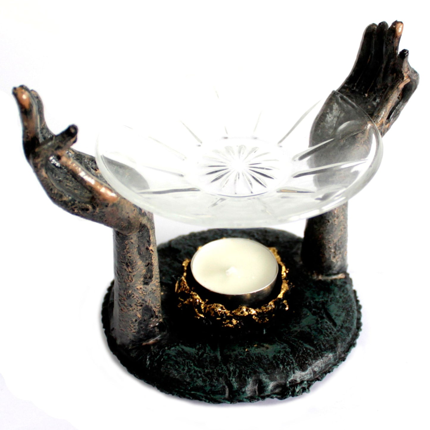 Antiker Buddha - Ölbrenner