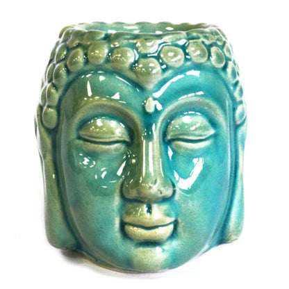 Quemador de Aceite Buda Azul