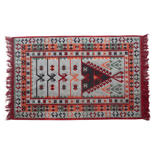 Kelim-Teppich 125x80 cm - Rot
