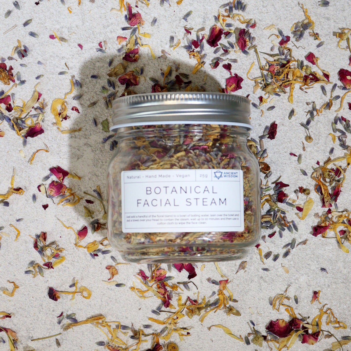 Botanische Gesichtsdampfmischung - Natürlich 25 g