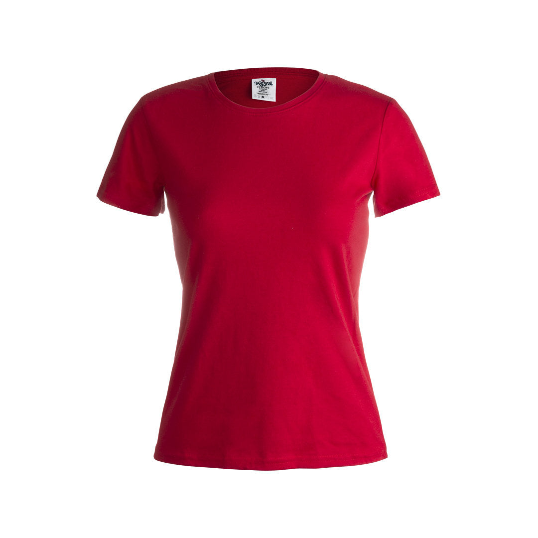 Camiseta Mujer Color "keya" (lote de 100)