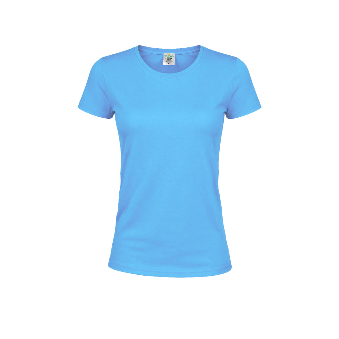 Camiseta Mujer Color "keya" (lote de 100)