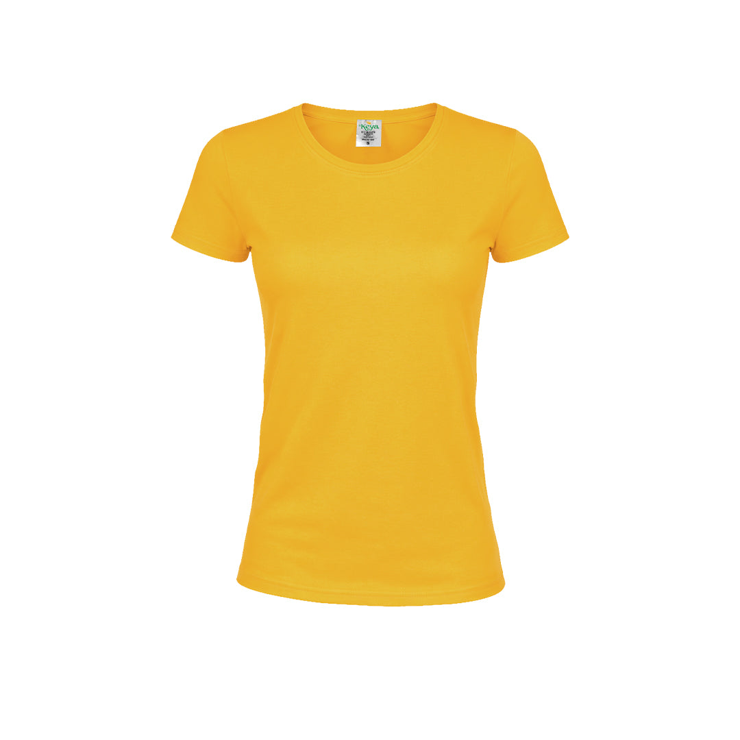 Camiseta Mujer Color "keya" (lote de 100)