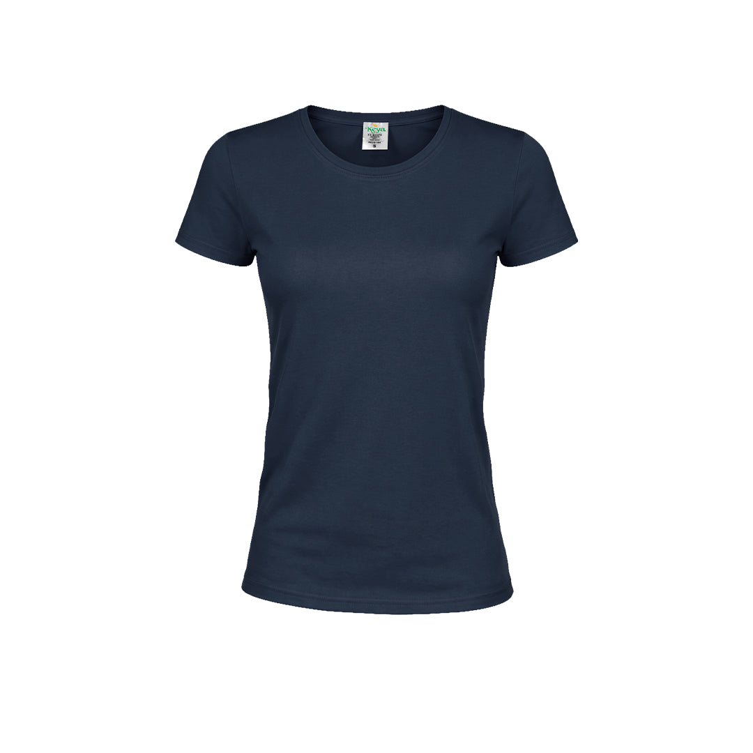 Camiseta Mujer Color "keya" (lote de 100)