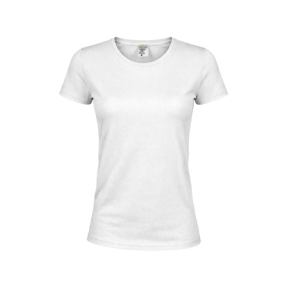 Camiseta Mujer Blanca "keya" (lote de 100)