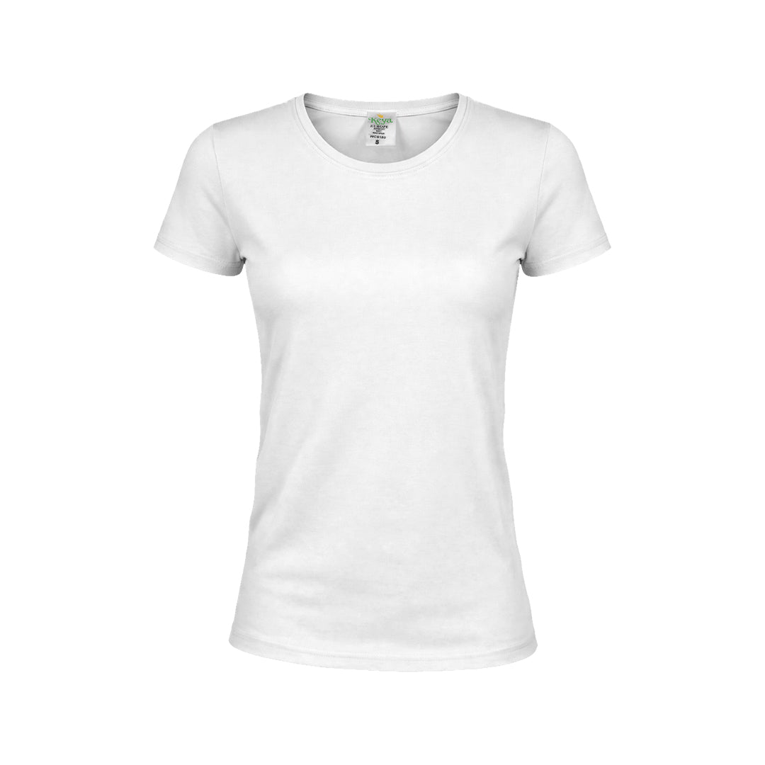 Camiseta Mujer Blanca "keya" (lote de 100)