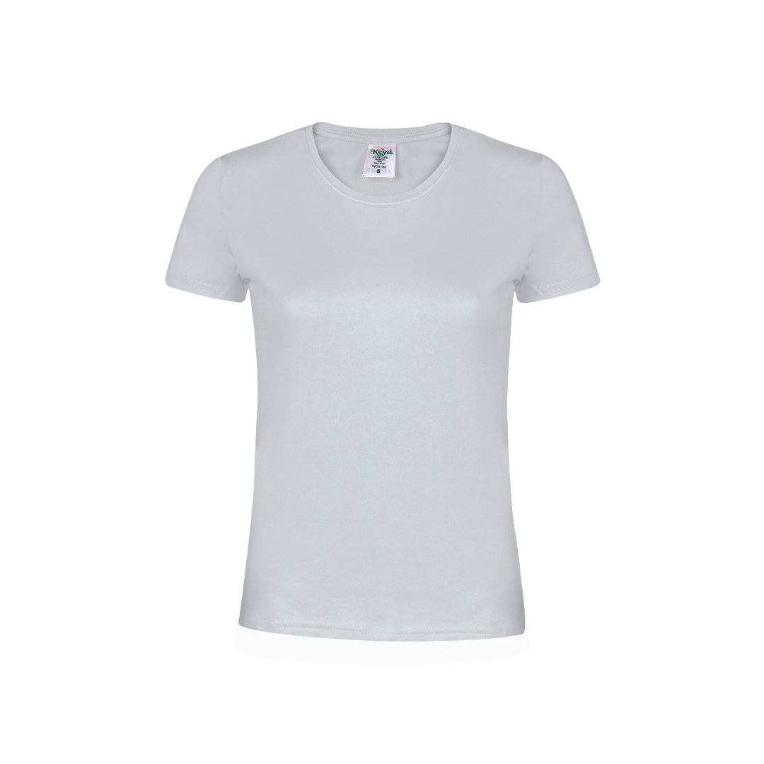 Camiseta Mujer Color "keya" (lote de 100)
