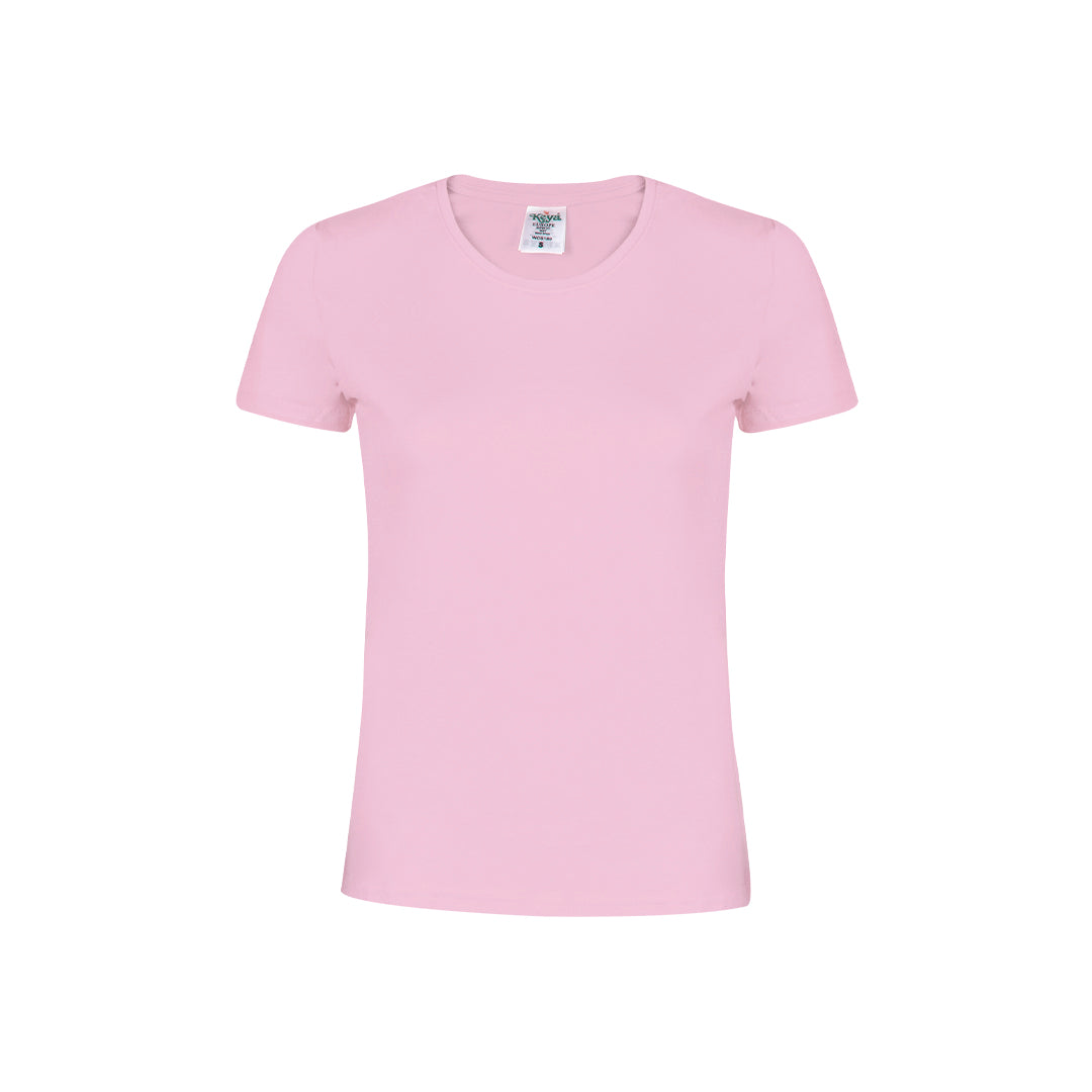 Camiseta Mujer Color "keya" (lote de 100)