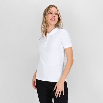 Polo Mujer Blanco "keya" (lote de 50)