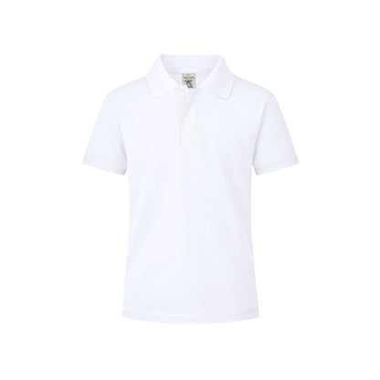 Polo Niño Blanco "keya" (lote de 50)