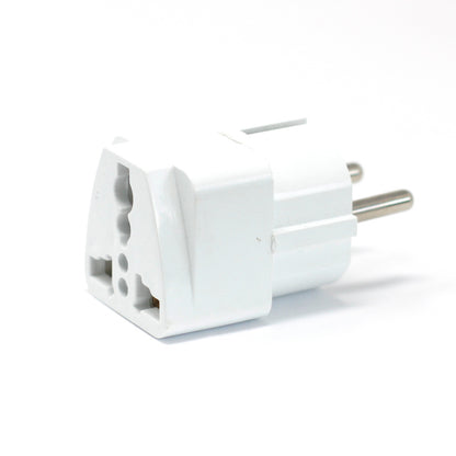 Adaptador de enchufe de Reino Unido a UE