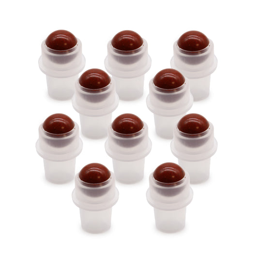 Edelstein-Rollerspitze für 5-ml-Flasche – Roter Jaspis
