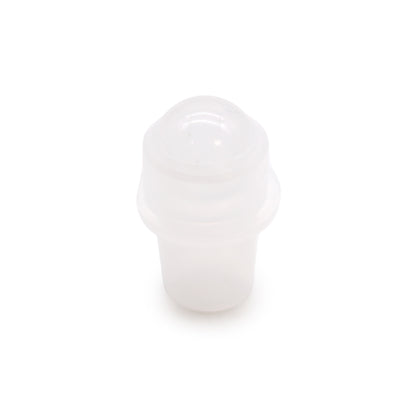 Punta de rodillo de piedras preciosas para botella de 5 ml - Cuarzo de roca