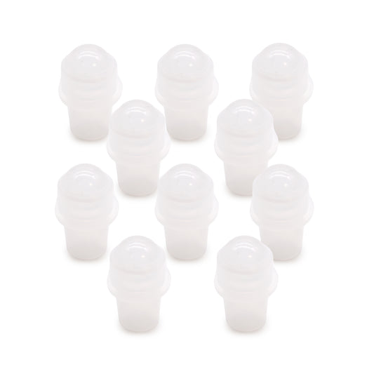 Edelstein-Rollerspitze für 5-ml-Flasche – Bergquarz