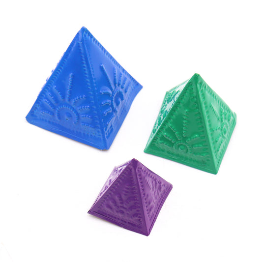 Räucherpulver-Formen-Set - Blau Grün Lila