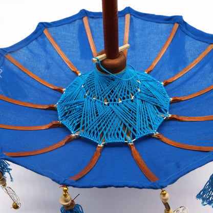 Sombrilla Bali Home Decor - Algodón - Turquesa - 40cm