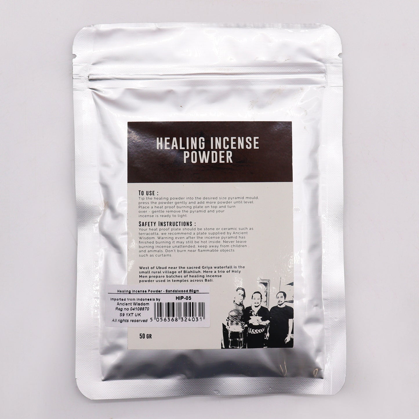 Heilendes Räucherpulver – Sandelholz, 50 g