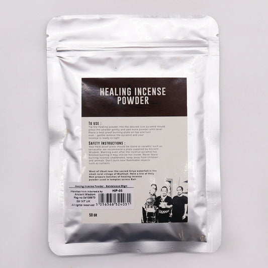 Heilendes Räucherpulver – Sandelholz, 50 g