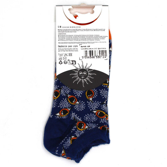Hop Hare Bamboo Low Socks M/L (41-46) - Ägyptische Pyramiden