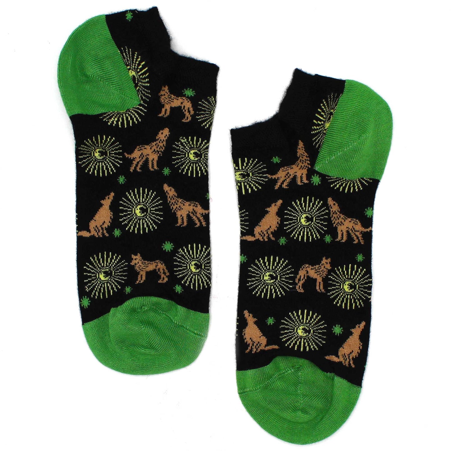 Hop Hare Bambus Niedrige Socken M/L (41-46) - Moonlight Wolfs