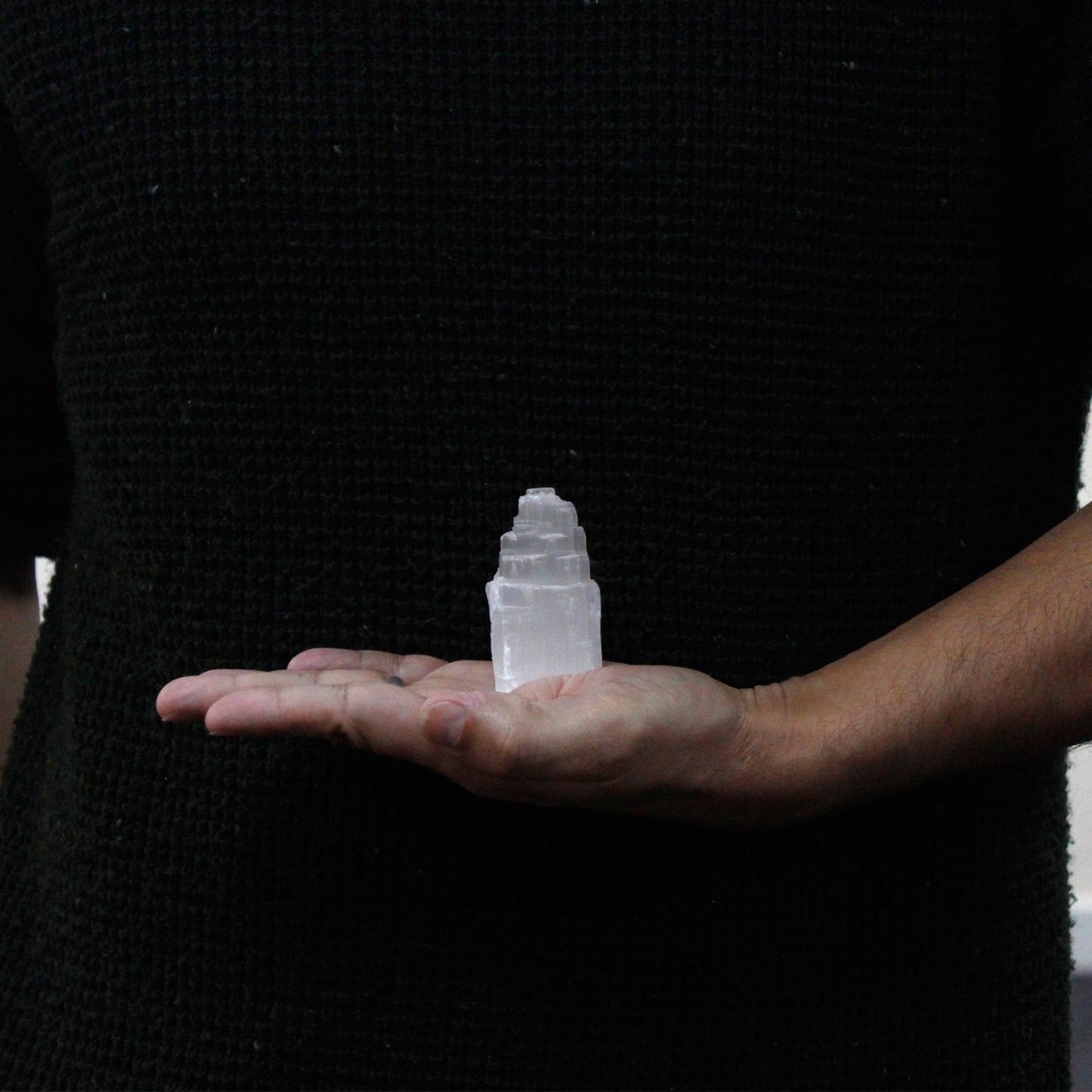 Natürlicher Selenitturm - 10 cm