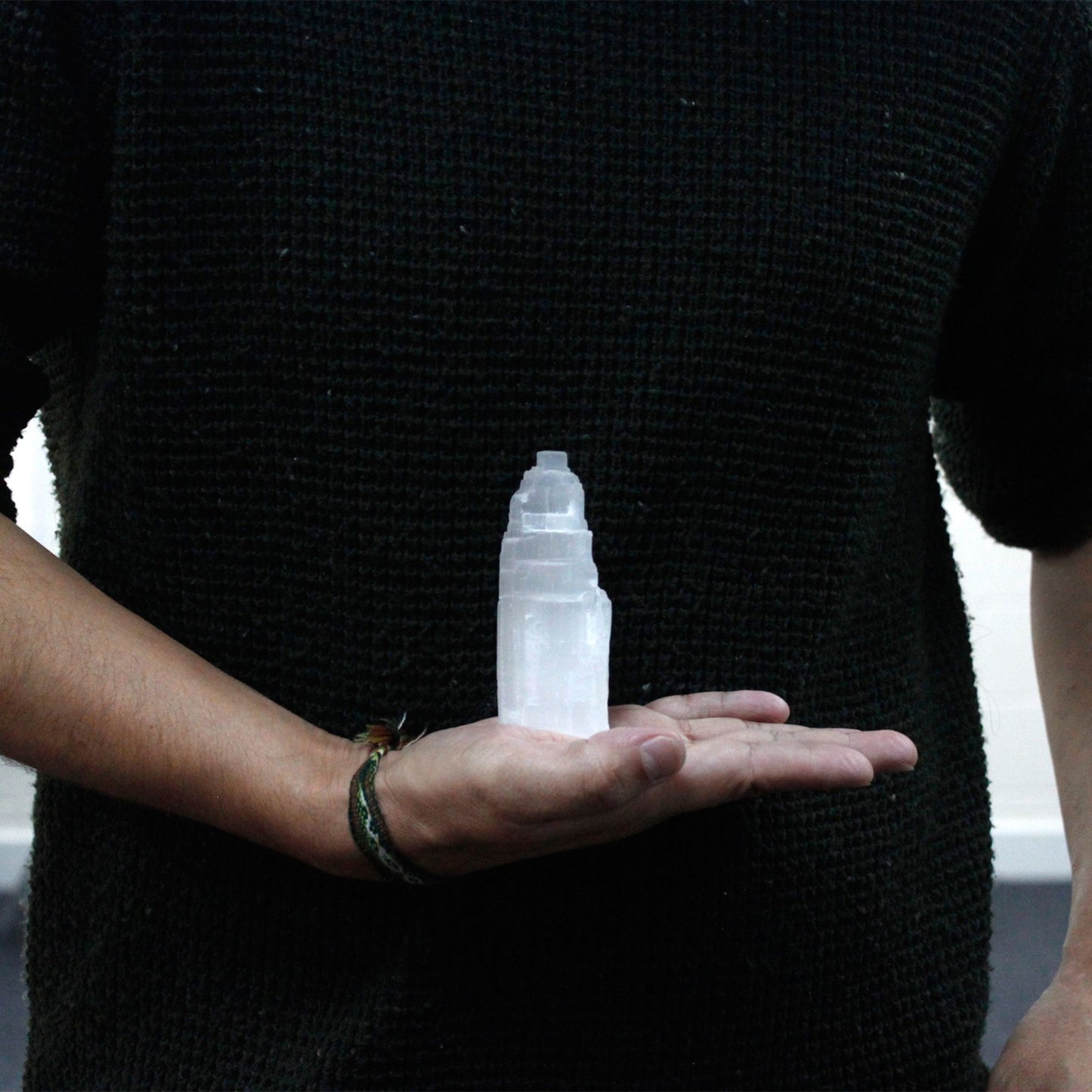 Natürlicher Selenitturm - 10 cm