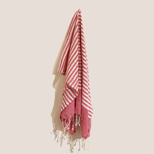 Pario Baumwolldecke - 100x180 cm - Pink